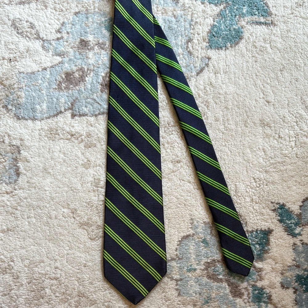Brooks Brothers Navy and Green Tie In Support of St Jude Children’s Hospital